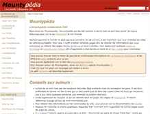 Tablet Screenshot of mountypedia.mountyhall.com